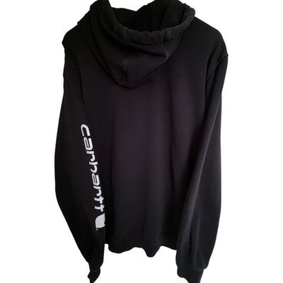 Carhartt Loose Fit Mens Black Hoodie Large Tall Sweatshirt - product photo 2