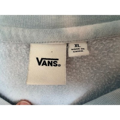 Vans Womens XL Pastel Tie Dye Cropped Crewneck Sweatshirt - product photo 3