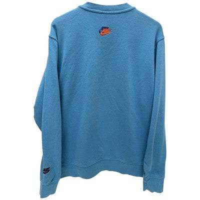 Nike Sweatshirt Mens Large Blue Crewneck Embroidered Swoosh Logo Pullover - product photo 2