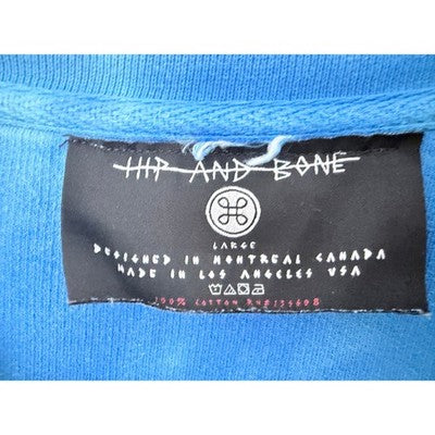 Hip And Bone LA Dodgers Sweatshirt Mens Large Blue Tie Dye Crewneck - product photo 3