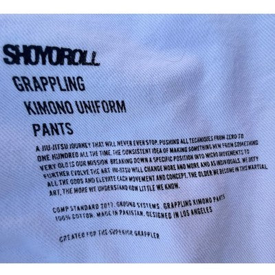 Shoyoroll Grappling Gi Pants Mens 36 - product photo 3