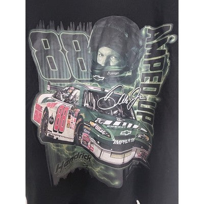 Dale Earnhardt Jr 88 Amp Energy NASCAR Womens Cropped Graphic T Shirt Black 3XLT - product photo 5