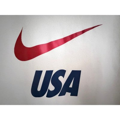 Nike Team USA Pullover Hoodie Mens Medium White - product photo 4