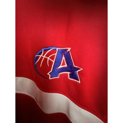 Jordan Full Zip Track Jacket Mens Large Red White Basketball Warm Up Jacket - product photo 6