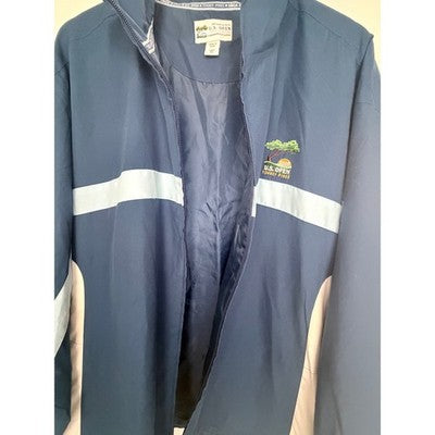 2008 U.S. Open Torrey Pines Mens Windbreaker Jacket Blue Full Zip XL - product photo 6