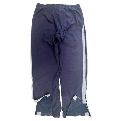 Nike Track Pants Mens Large Navy White Y2K Athletic Windbreaker Pants - product photo 2