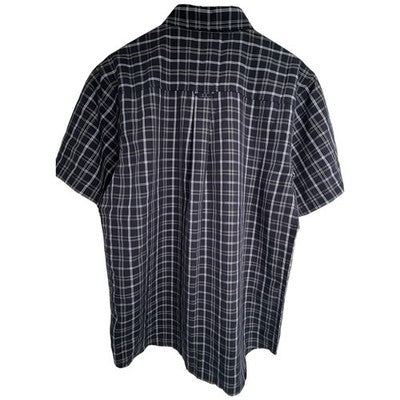 The North Face Plaid Short Sleeve Button Up Shirt Mens Large Blue Gray - product photo 2