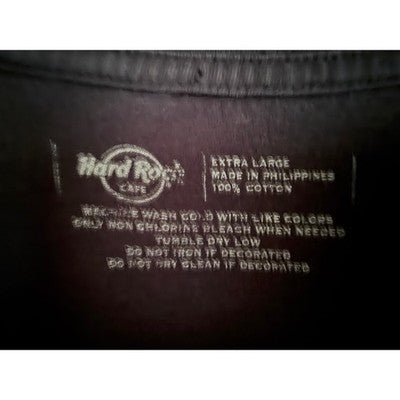 Hard Rock Cafe Saipan Graphic T Shirt Mens XL Black Logo Tee - product photo 3