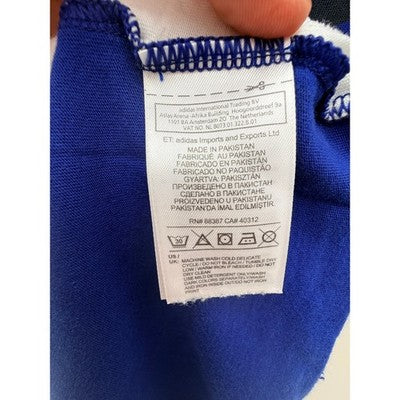 Adidas Originals Big Logo Colorblock T Shirt Mens XL Blue - product photo 5