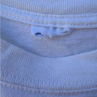 Single Stitch FatPipe Extreme Graphic TShirt Mens Medium White Tech Internet Tee - product photo 5