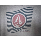 Volcom Stone Logo Graphic T Shirt Mens Large Gray Skate Surf Streetwear Tee - product photo 4