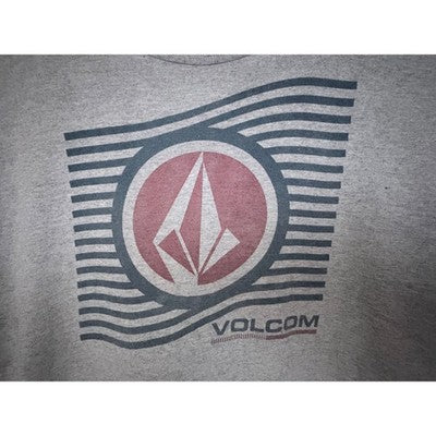 Volcom Stone Logo Graphic T Shirt Mens Large Gray Skate Surf Streetwear Tee - product photo 4