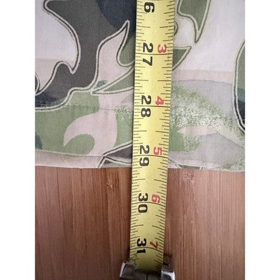 Sideout Green Camo Leaf Button Up Shirt L - product photo 4