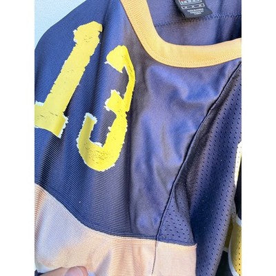Vintage St Louis Rams Kurt Warner #13 Nike Team NFL Jersey Mens M - product photo 4