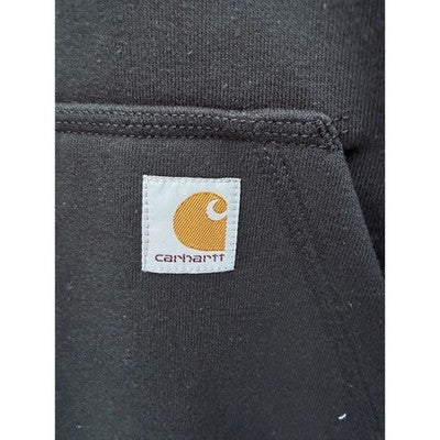 Carhartt Rain Defender Hoodie Mens 3XL Black Loose Fit Quarter Zip Workwear - product photo 3