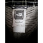 The North Face Plaid Short Sleeve Button Up Shirt Mens Large Blue Gray - product photo 3