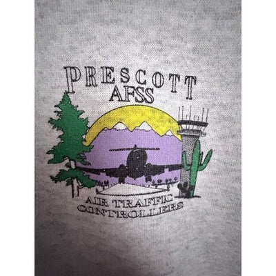 Arizona Air Traffic Controllers Mens Sweatshirt Gray Graphic Crewneck Size XL - product photo 4