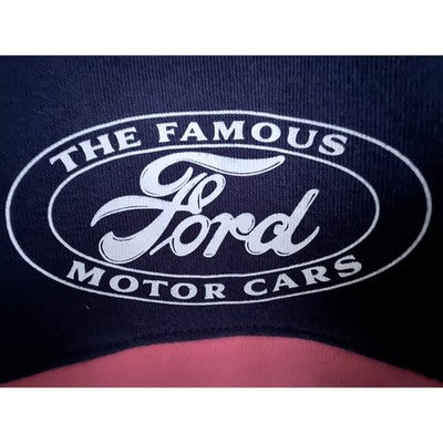 Ford Official Licensed Retro Stripe Crewneck Sweatshirt Mens Large Navy Blue - product photo 4