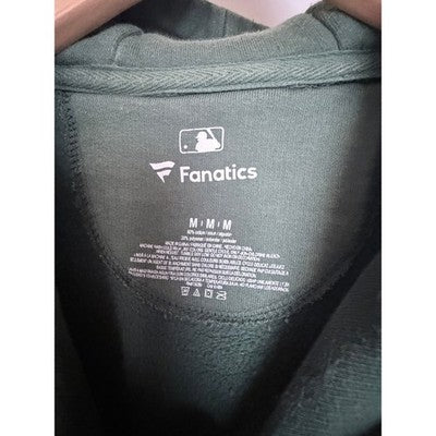 Oakland Athletics Fanatics Pullover Hoodie Mens Medium Green MLB - product photo 3
