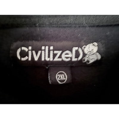 Civilized Graphic Hoodie Mens 2XL - product photo 3