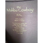 Malibu Cowboy The Belly Up Bar Costa Mesa California Graphic T Shirt Mens XXL - product photo 3