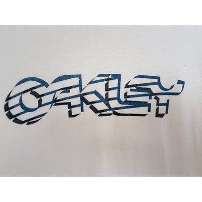 Oakley Graphic T Shirt Mens Size XL White Logo Short Sleeve - product photo 4