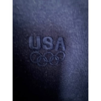 USA Olympics Crewneck Sweatshirt Mens Large Blue Embroidered Team USA Pullover - product photo 4
