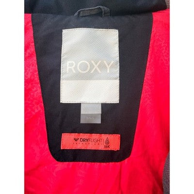 ROXY DryFlight 15K Snow Jacket Womens L Gray Waterproof Ski Coat - product photo 4