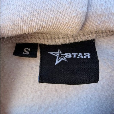 Graphic Hoodie Mens Small Light Blue Pullover Streetwear - product photo 3