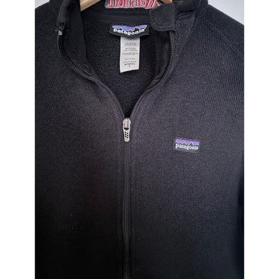 Patagonia Womens Small Black Zip Performance Fleece Jacket Lightweight Outdoor - product photo 4