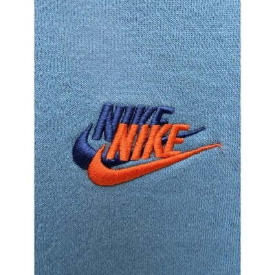 Nike Sweatshirt Mens Large Blue Crewneck Embroidered Swoosh Logo Pullover - product photo 5