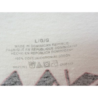 Giovannis Aloha Shrimp Hawaii Graphic T Shirt Mens Large White Surf Tee - product photo 3