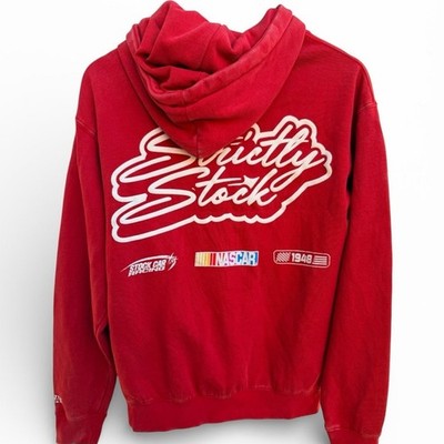 NASCAR Racing Graphic Hoodie Tillys Mens S Red Motorsports Sweatshirt - product photo 2