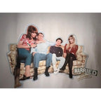 Married With Children Ringer Graphic T Shirt Mens Large White TV Show - product photo 3