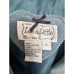 Lisa K Little Blue Leather Jacket - product photo 3