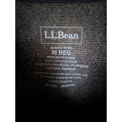 L.L.Bean Sweater Fleece Jacket Mens Medium - product photo 3
