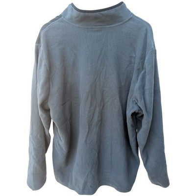 Starter Quarter Zip Fleece Pullover Mens XL Gray Outdoor Jacket - product photo 2