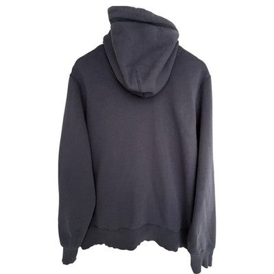 Nike Pullover Hoodie Mens XL Gray Black Logo Sweatshirt Athletic Fleece - product photo 2