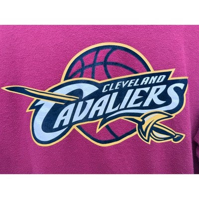 Cleveland Cavaliers Sweatshirt Mens Large NBA Basketball Graphic Crewneck Red - product photo 4