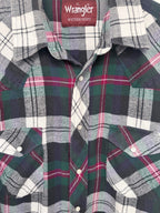 Wrangler Men's Green WESTERN SHIRTS Button-Up — view 4