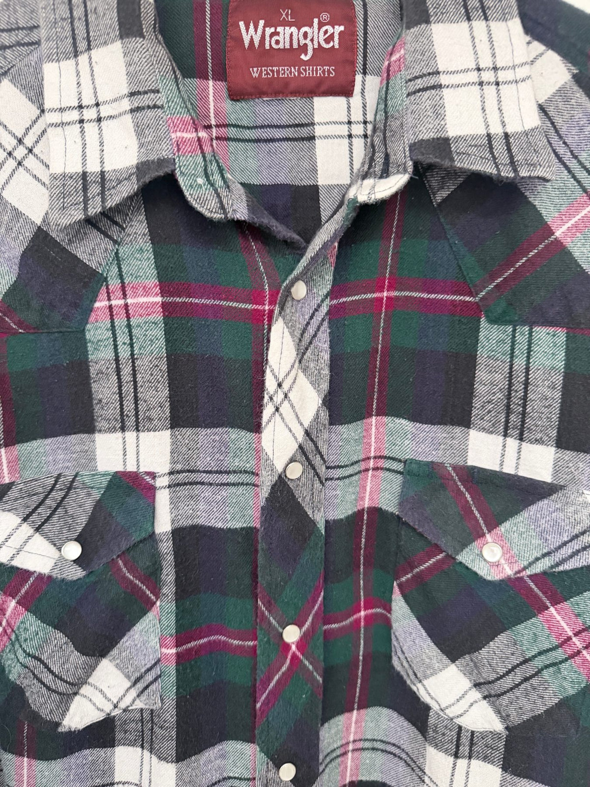 Wrangler Men's Green WESTERN SHIRTS Button-Up — view 4