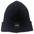 Oakley Performance Fit Black Rib Knit Beanie One Size Winter Hat