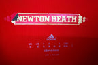adidas Men's Red Manchester United Crewneck Soccer Jersey — brand label