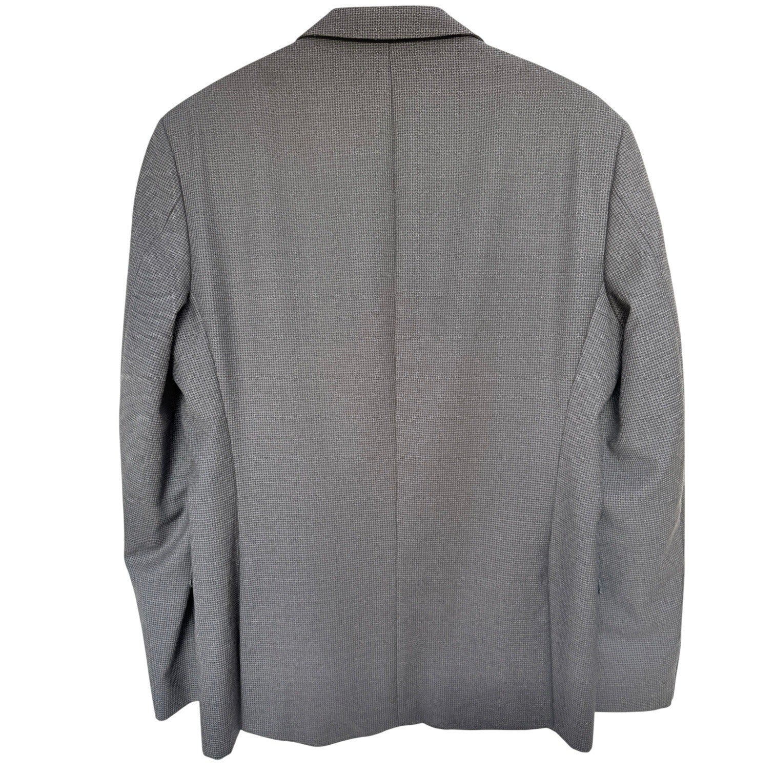 Hugo Boss Sport Coat Mens 42R Gray Wool Blazer Lanificio Tesse Italy 2 Button