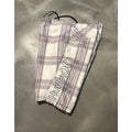 Hurley Plaid Board Shorts Men’s 36 Tan Brown Surf Swim Trunks