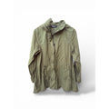 The North Face Windbreaker Jacket Womens Medium Green Hooded Lightweight Outdoor
