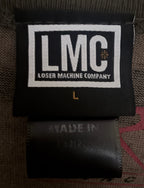 Loser Machine Company Men's Gray Hell-Raiser T-Shirt — brand label