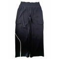 Athleta Black Wide Leg Cargo Pants Womens Medium Pull On Travel Casual