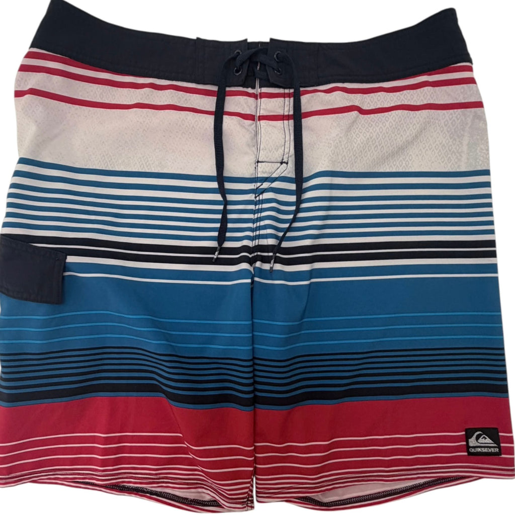 Quiksilver Men's Blue Swimwear — front view
