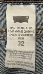 Levi's Men's Blue Levi's Vintage Clothing Special Development 505 Jeans — brand label